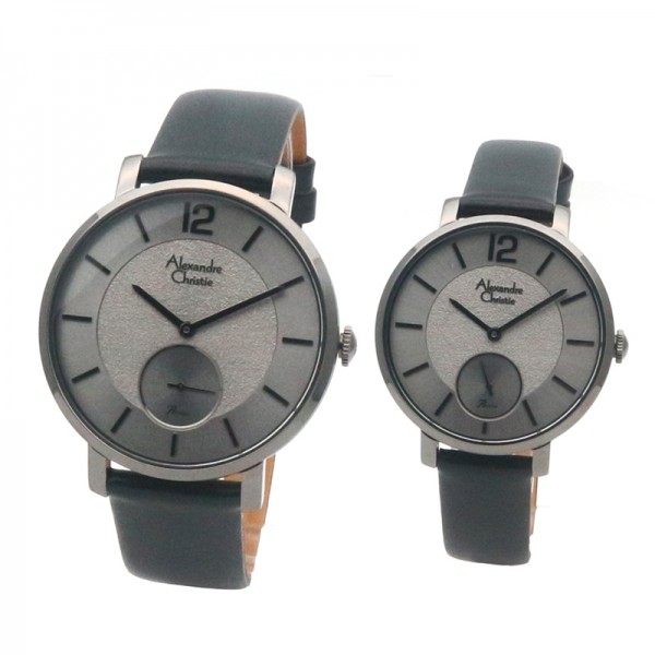 Alexandre Christie AC 8590 Grey Black Couple